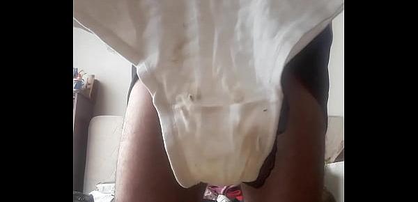  Cum in dirty panty